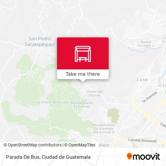 Parada De Bus map