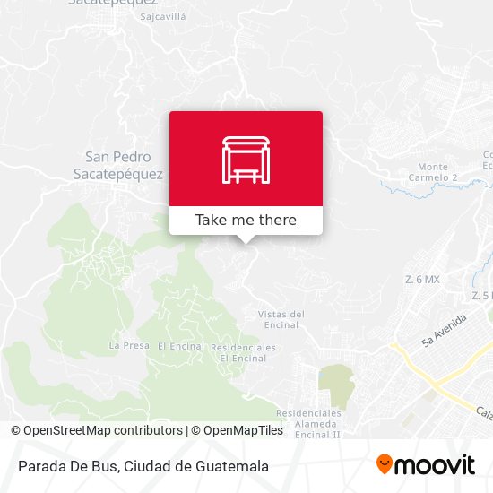 Parada De Bus map