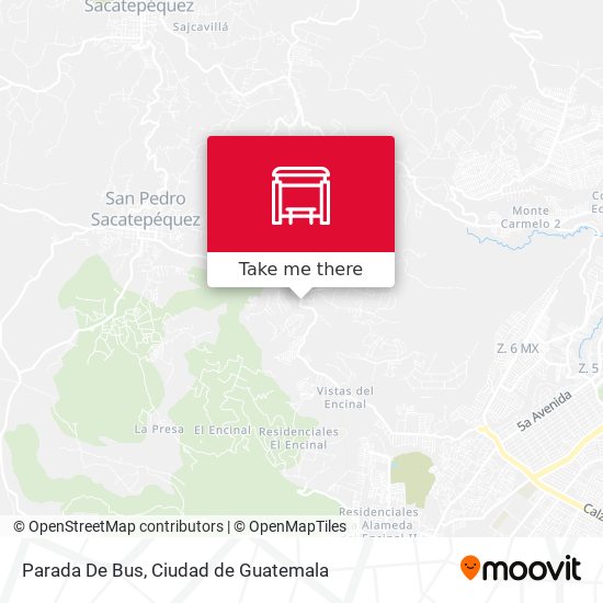 Parada De Bus map