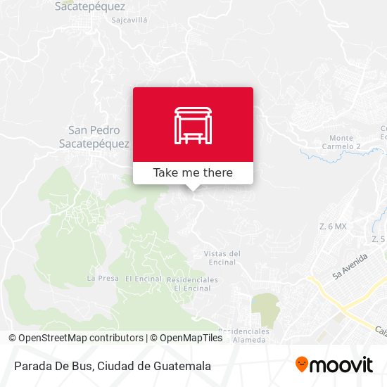 Parada De Bus map