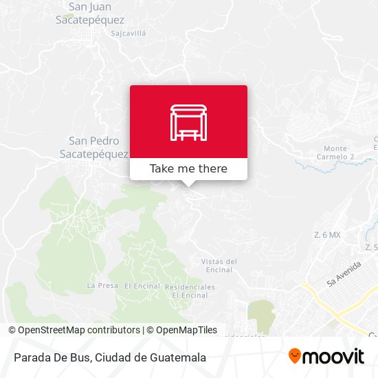 Parada De Bus map