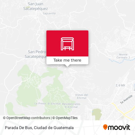 Parada De Bus map