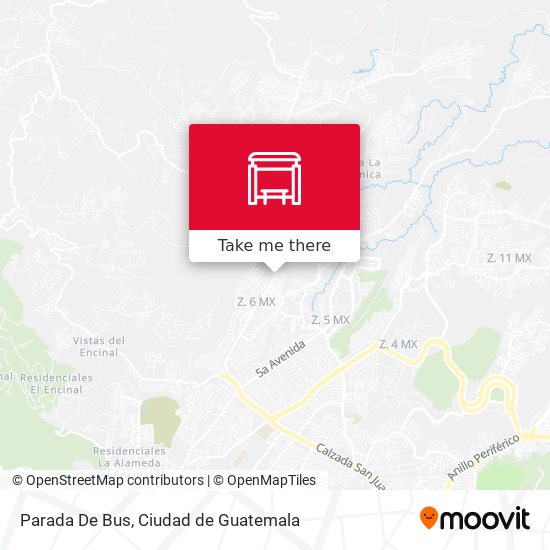 Parada De Bus map