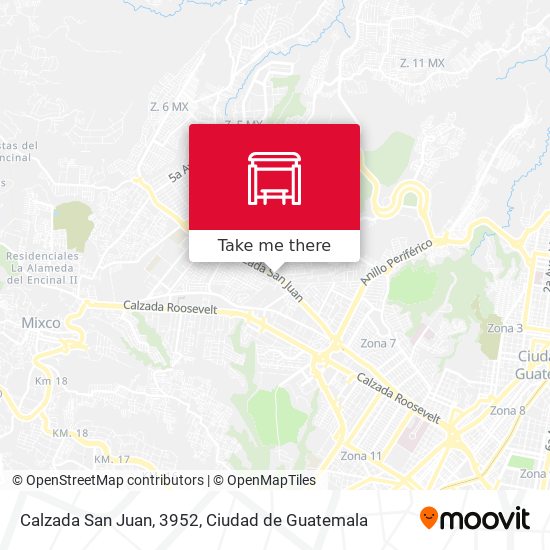 Calzada San Juan, 3952 map