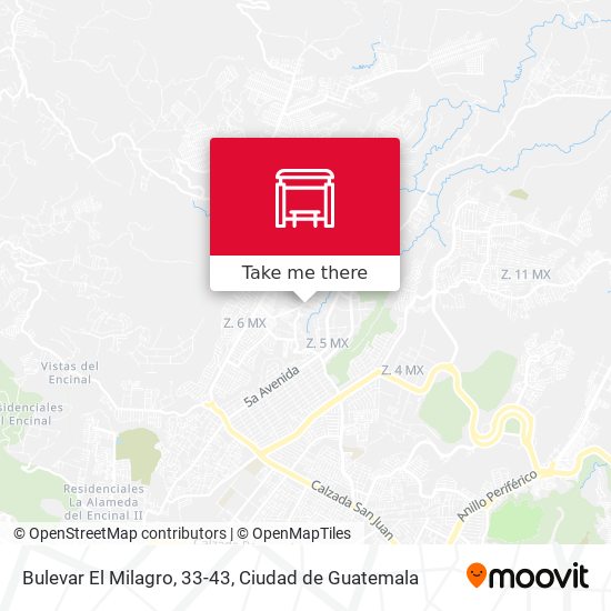 Bulevar El Milagro, 33-43 map
