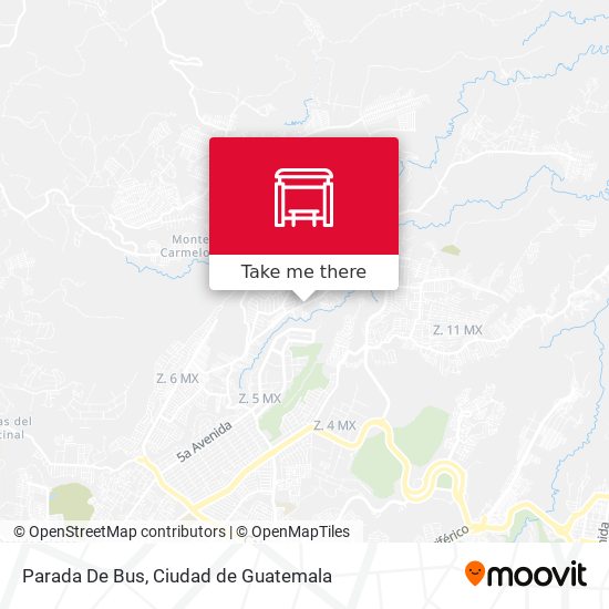 Parada De Bus map