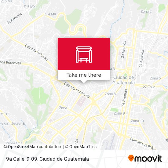 9a Calle, 9-09 map