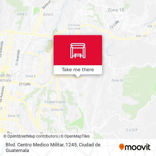 Blvd. Centro Medico Militar, 1245 map