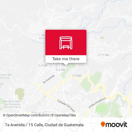 7a Avenida / 15 Calle map