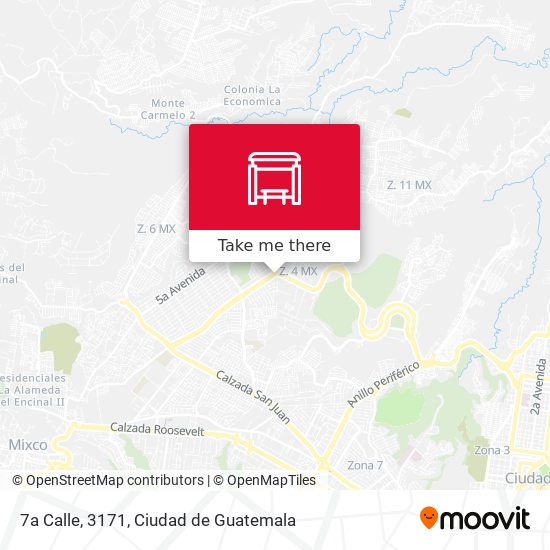 7a Calle, 3171 map
