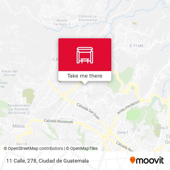 11 Calle, 278 map