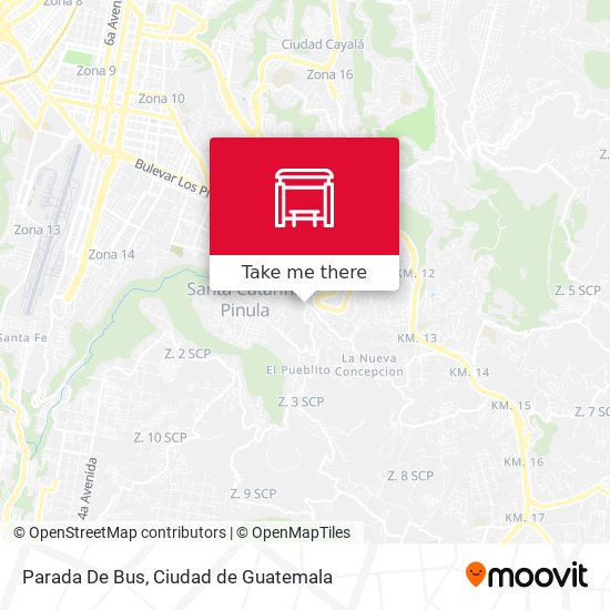 Parada De Bus map