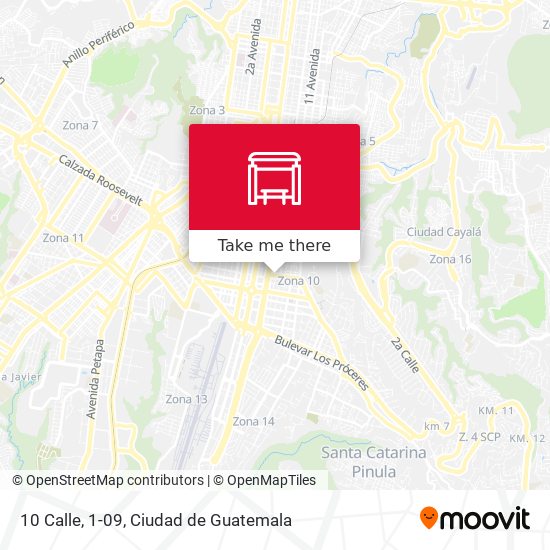 10 Calle, 1-09 map