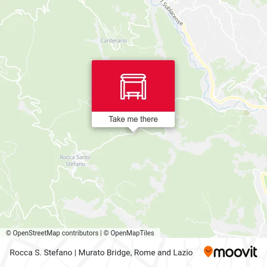 Rocca S. Stefano | Murato Bridge map