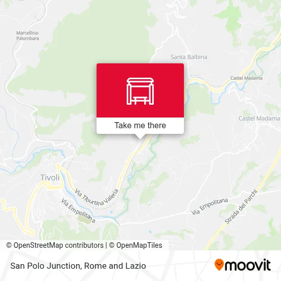 San Polo Junction map