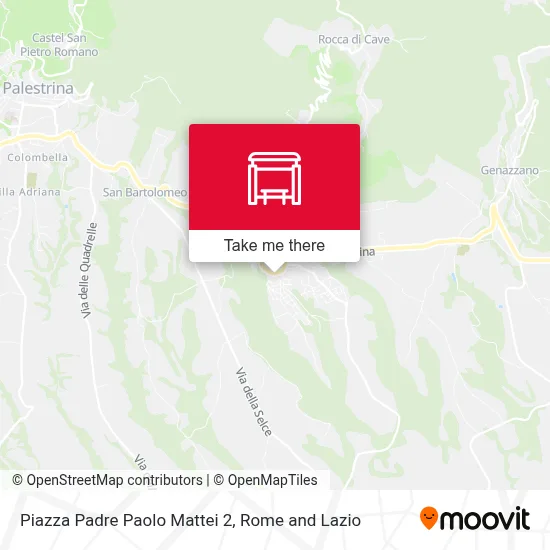 Piazza Padre Paolo Mattei 2 map