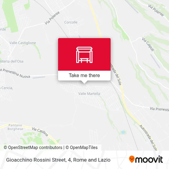 Gioacchino Rossini Street, 4 map