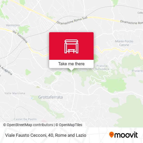 Viale Fausto Cecconi, 40 map