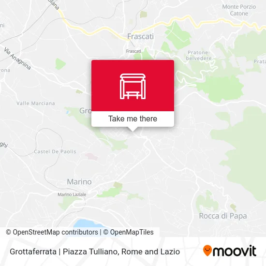 Grottaferrata | Piazza Tulliano map