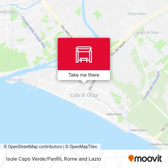 Cape Verde Islands/Panfili map