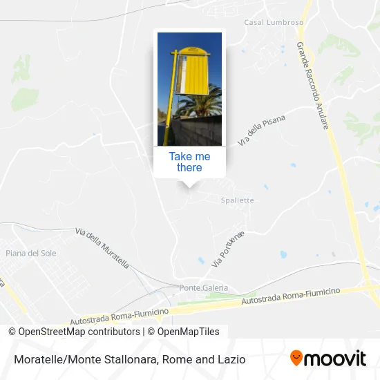 Moratelle/Monte Stallonara map