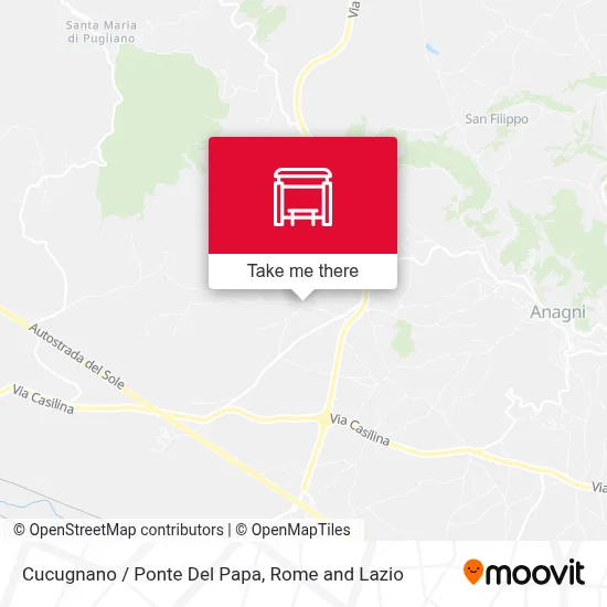 Cucugnano / Ponte Del Papa map