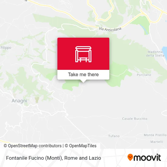 Fontanile Fucino (Monti) map