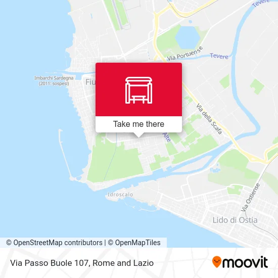 107 Passo Buole Street map