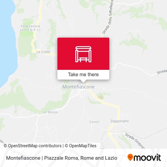 Montefiascone | Roma Square map