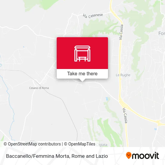 Baccanello/Femmina Morta map