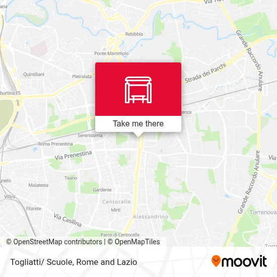 Togliatti/ Scuole map