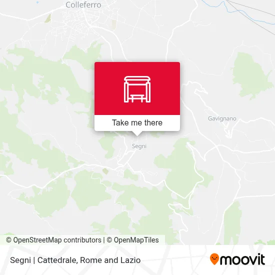 Segni | Cattedrale map