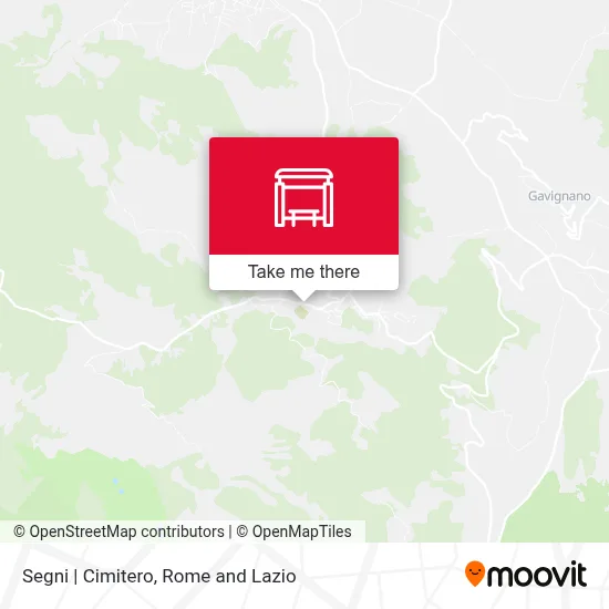 Segni | Cimitero map