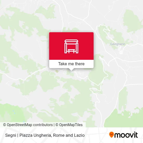 Segni | Piazza Ungheria map