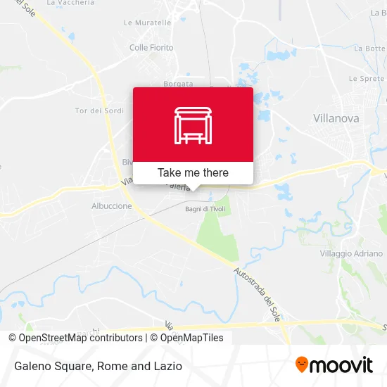 Galeno Square map