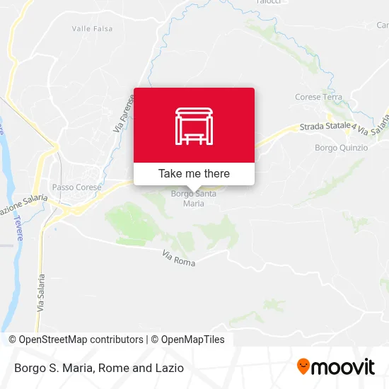Borgo S. Maria map