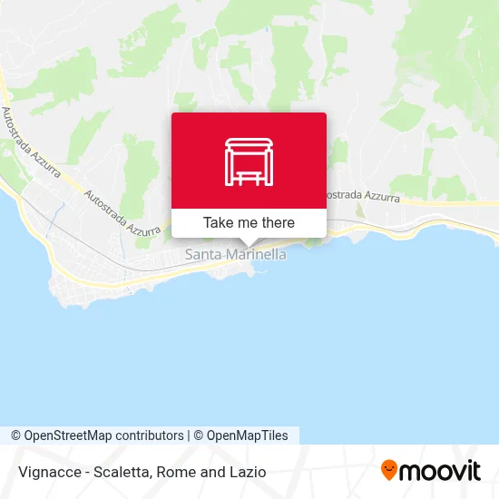 Vignacce - Scaletta map