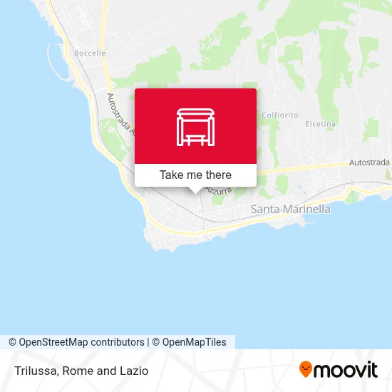Trilussa map
