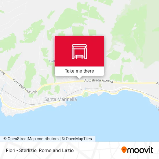Fiori - Sterlizie map
