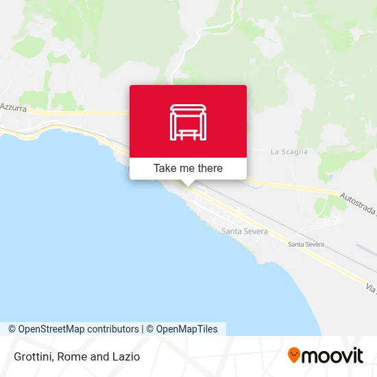 Grottini map