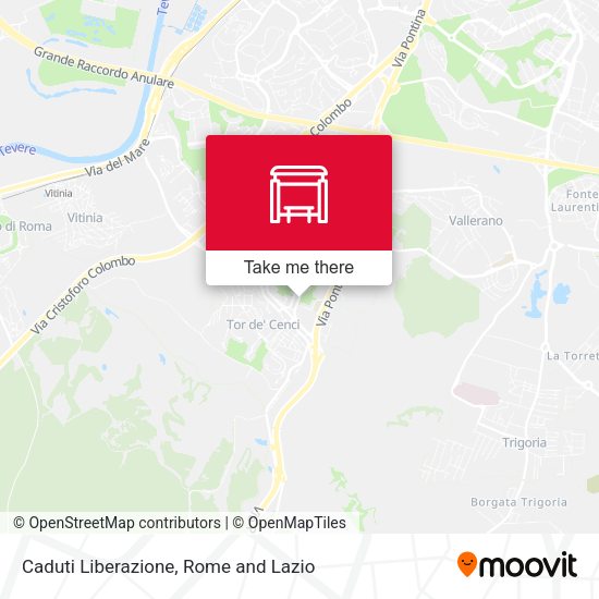Caduti Liberazione map