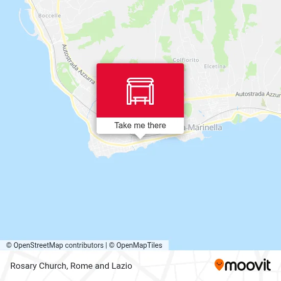 Rosary Church map