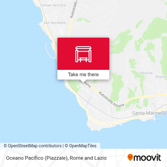 Oceano Pacifico (Piazzale) map