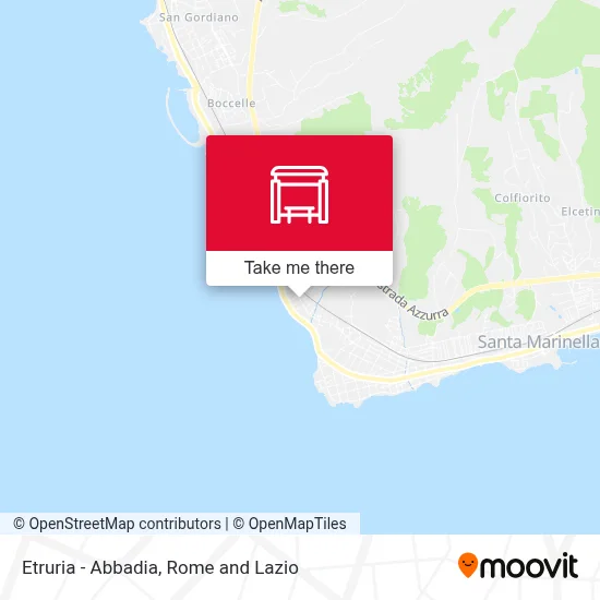 Etruria - Abbadia map