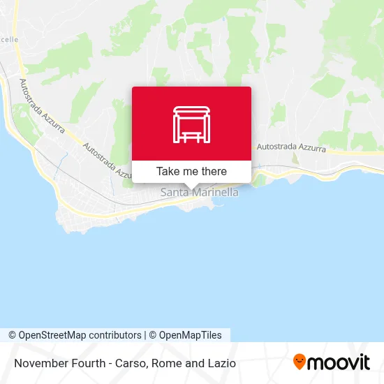 November Fourth - Carso map