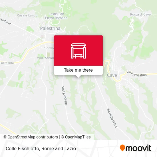 Colle Fischiotto map
