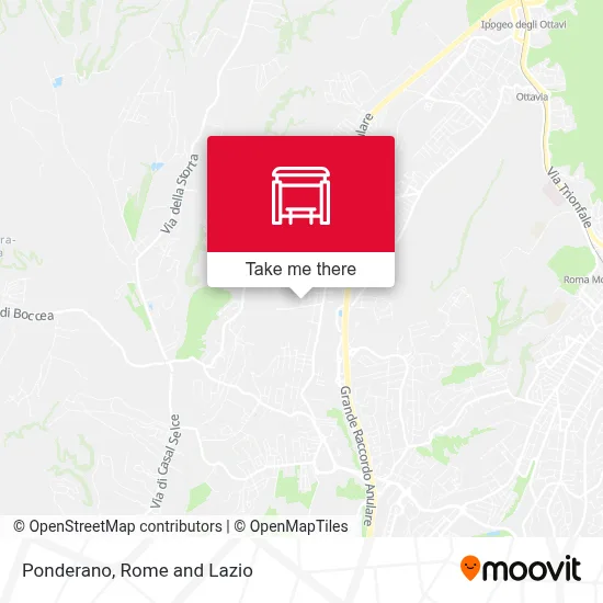 Ponderano map