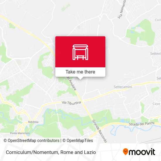 Corniculum/Nomentum map
