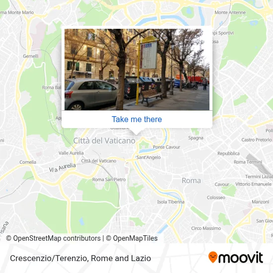 Crescenzio/Terenzio map