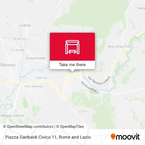 Piazza Garibaldi Civico 11 map